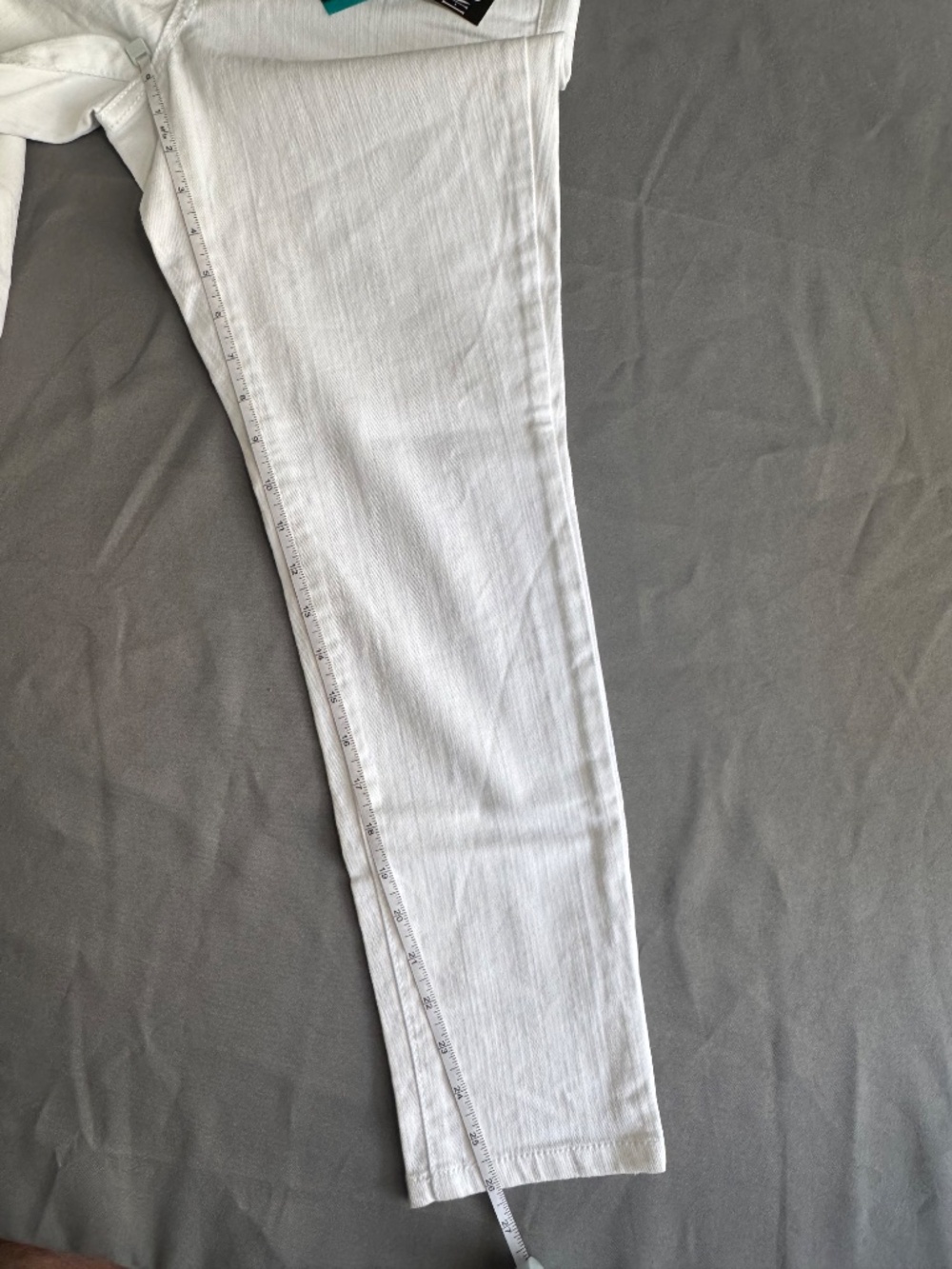 New INC White Skinny Jeans 8 Petite - Picture 7 of 7